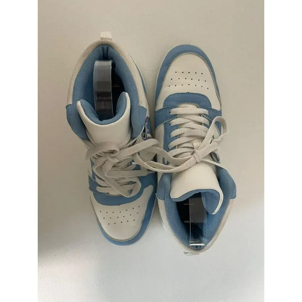 Disney Stitch High Top Trainers blue/white unisex
